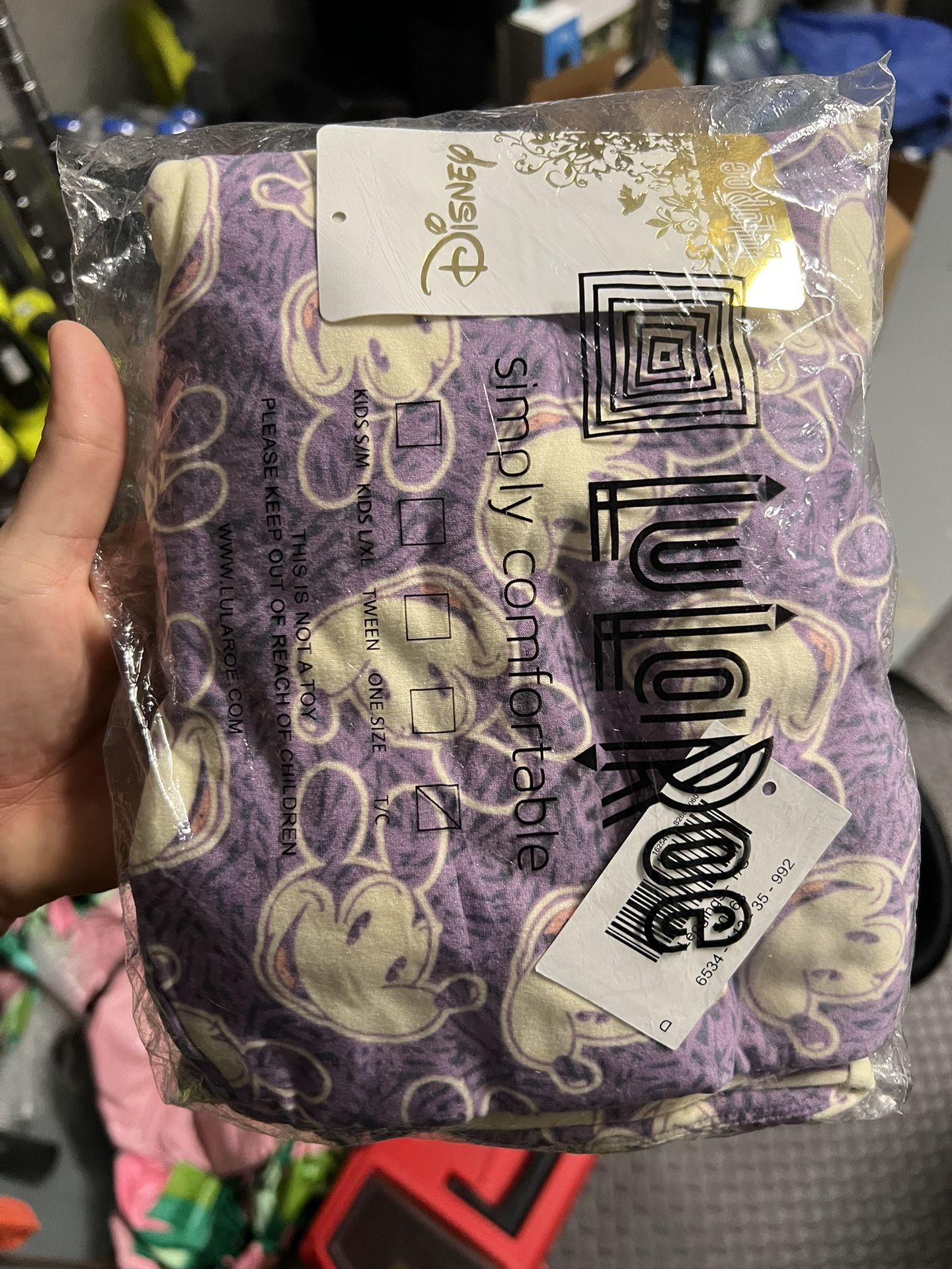 Lularoe TC Disney Mickey Leggings NWT