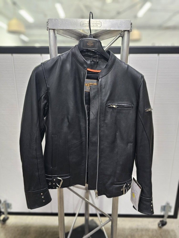 Womens Leather Jacket SMALL