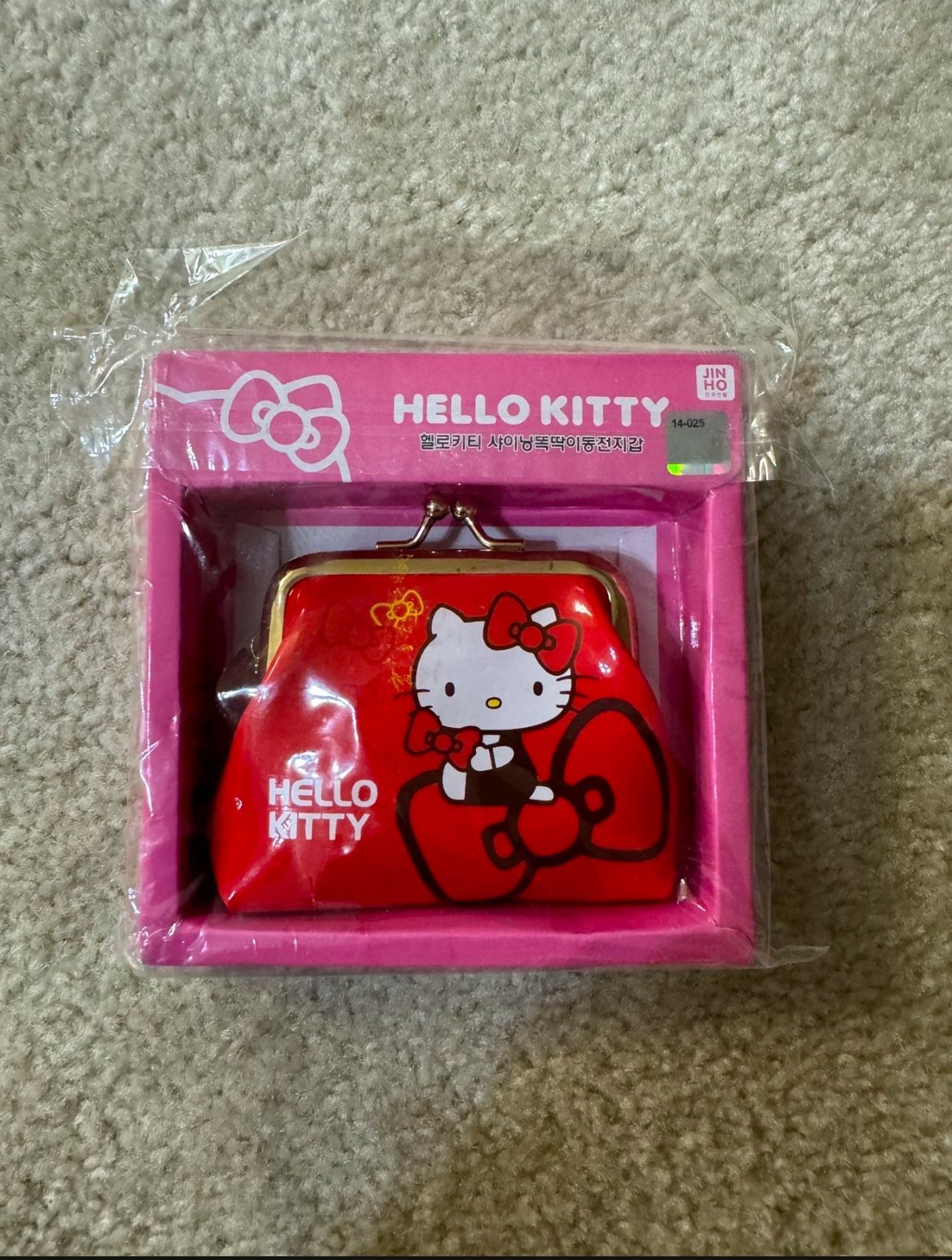 Hello Kitty Sanrio Vintage Coin Purse Pouch Clip Brand New Sealed