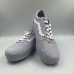 NEW Vans Ward Platform Sneakers Women’s size 11 Light Blue /  Lavender NIB