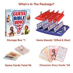 Bible Guess Who AM I? Game - NEW