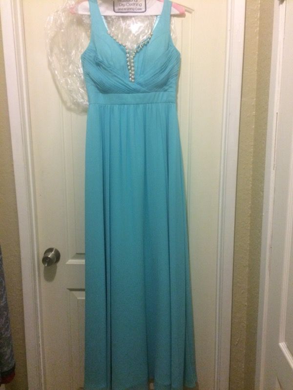 Blue dress