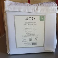 Egyptian Cotton 400 Thread Ct
