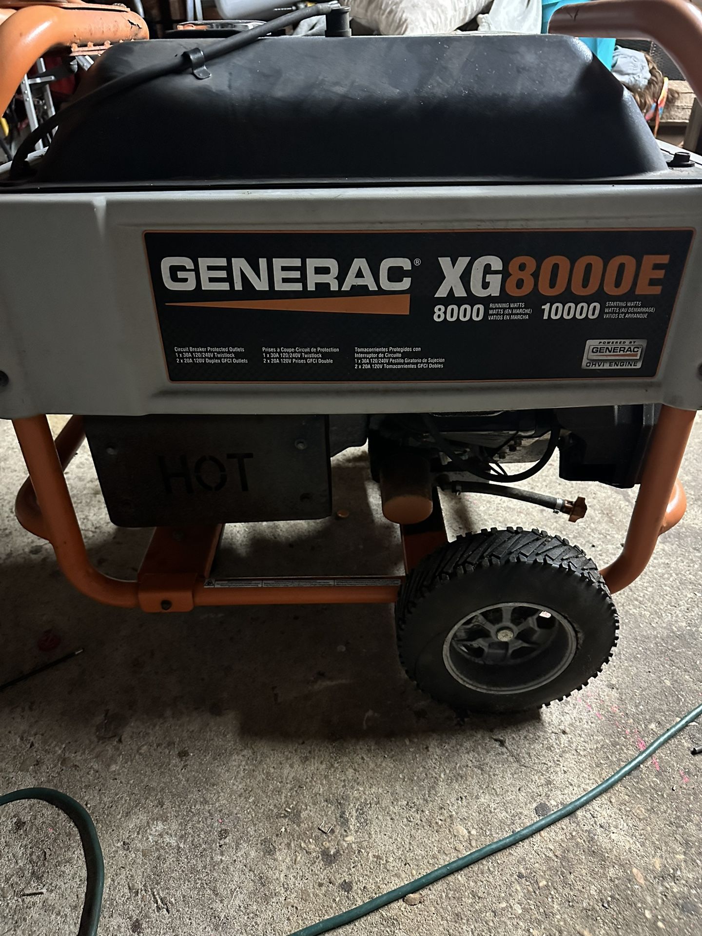 Generac XG8000E Generator