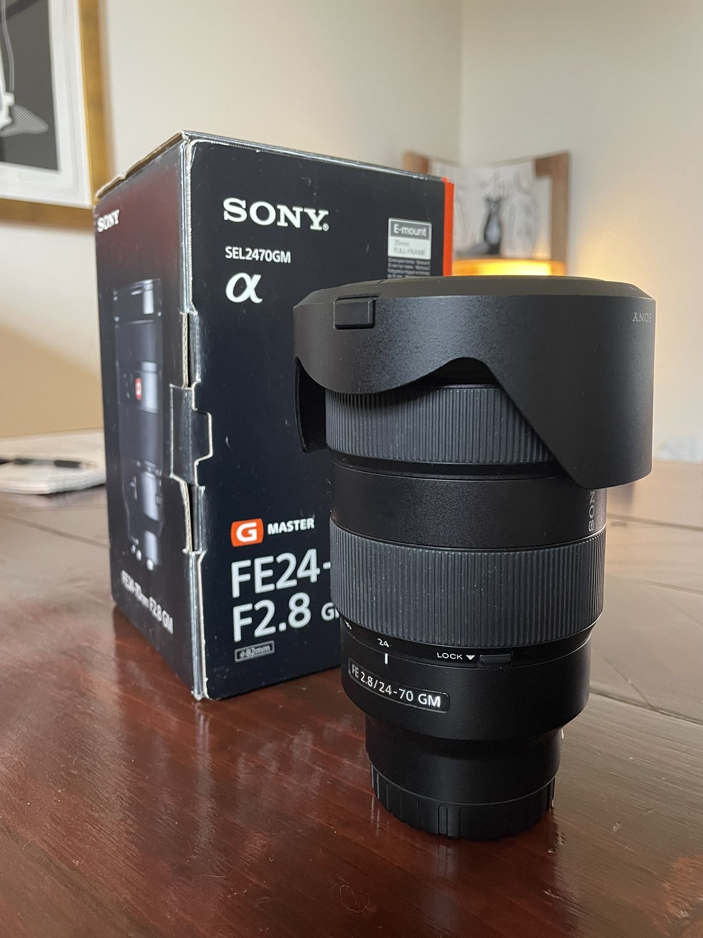 Sony FE 24-70mm f/2.8 GM Lens. Full Frame. Excellent Condition 