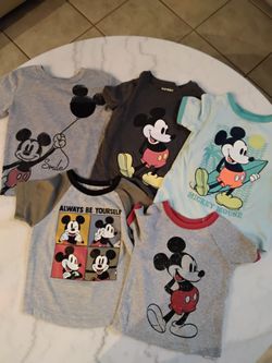 Mickey Tshirts,  Used