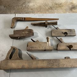 Antique Wood Plane Lot
