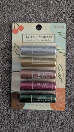 5pk of Lip Balm/Chapstick
