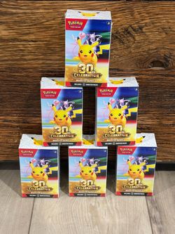 Pokemon 30th Celebration Booster Bundles