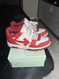 Off-White Out Of Office Red White