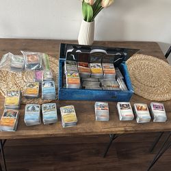 Pokemon Bulk Lot 3700+ Cards Organized + 65 exs and Vs