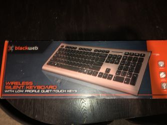 BLACKWEB SILENT BLUETOOTH KEYBOARD