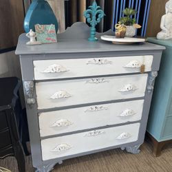 Solid Wood Antique Dresser 