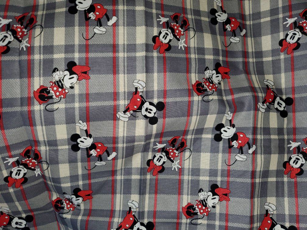 Mickey mouse fabric