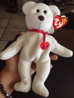 Ty Beanie Babies- Valentino the Bear