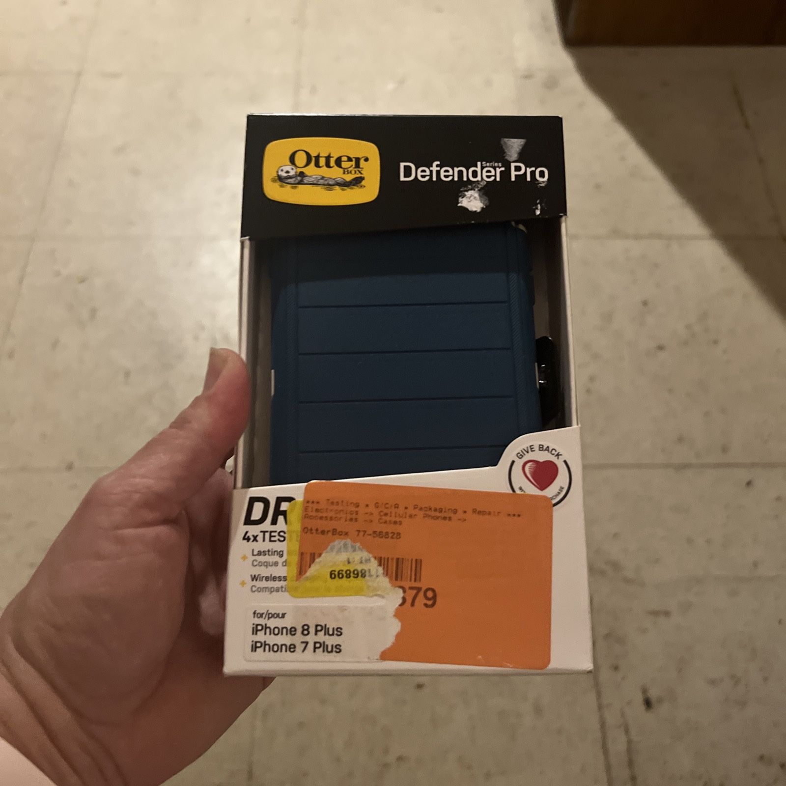 OtterBox 77-60587 Defender Series Pro Rugged iPhone 7 Plus/8 Plus w/ Screen Teal