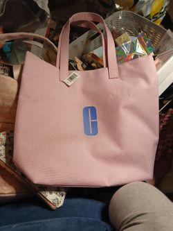 Clinic Tote Bag Pink $30