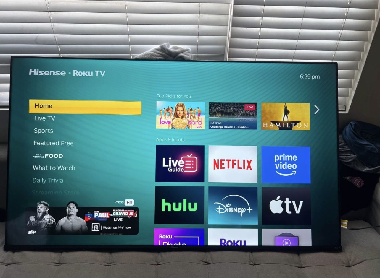 58 Inch 4K Hisense Smart TV