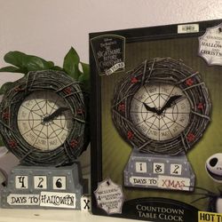 Nightmare Before Christmas Countdown Clock