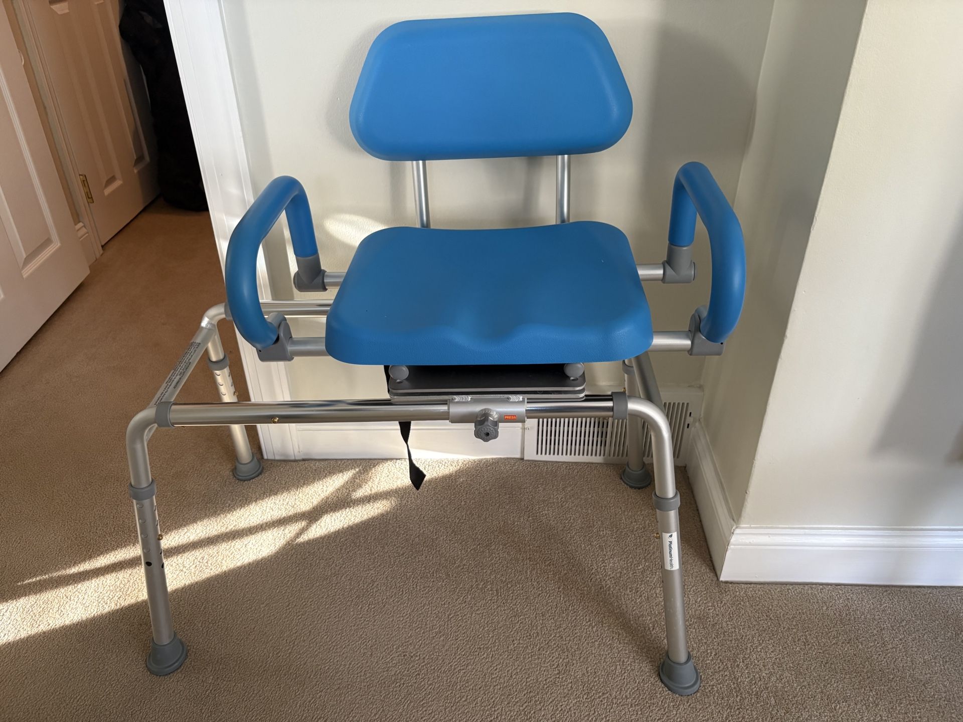 Carousel Sliding Shower Chair