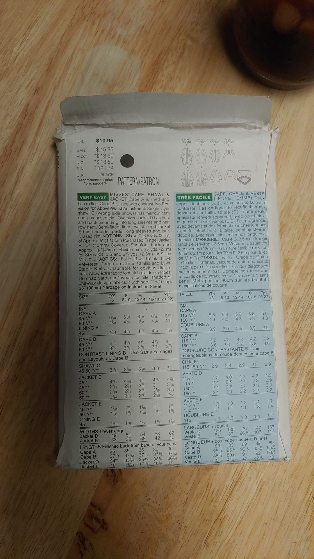 Butterick Pattern 3808