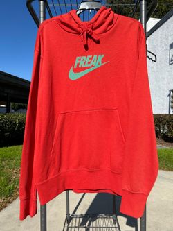 Nike Giannis antetokounmpo freak hoodie size medium