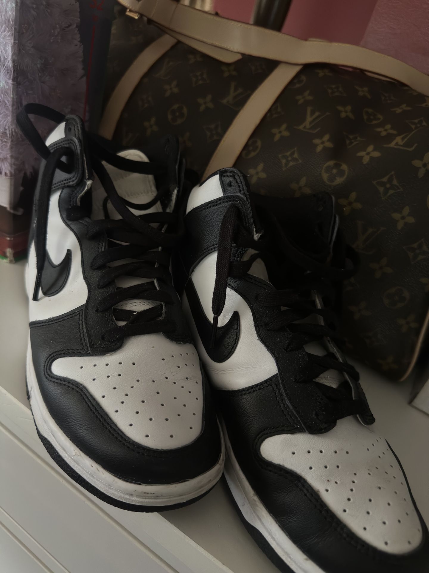 High Top Panda Dunks