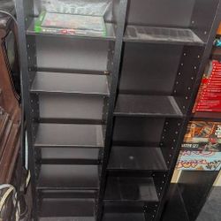 2 column media storage cabinet DVD/CD/Video game (Prepac)