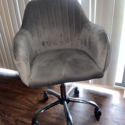 Grey Rolling Chair 