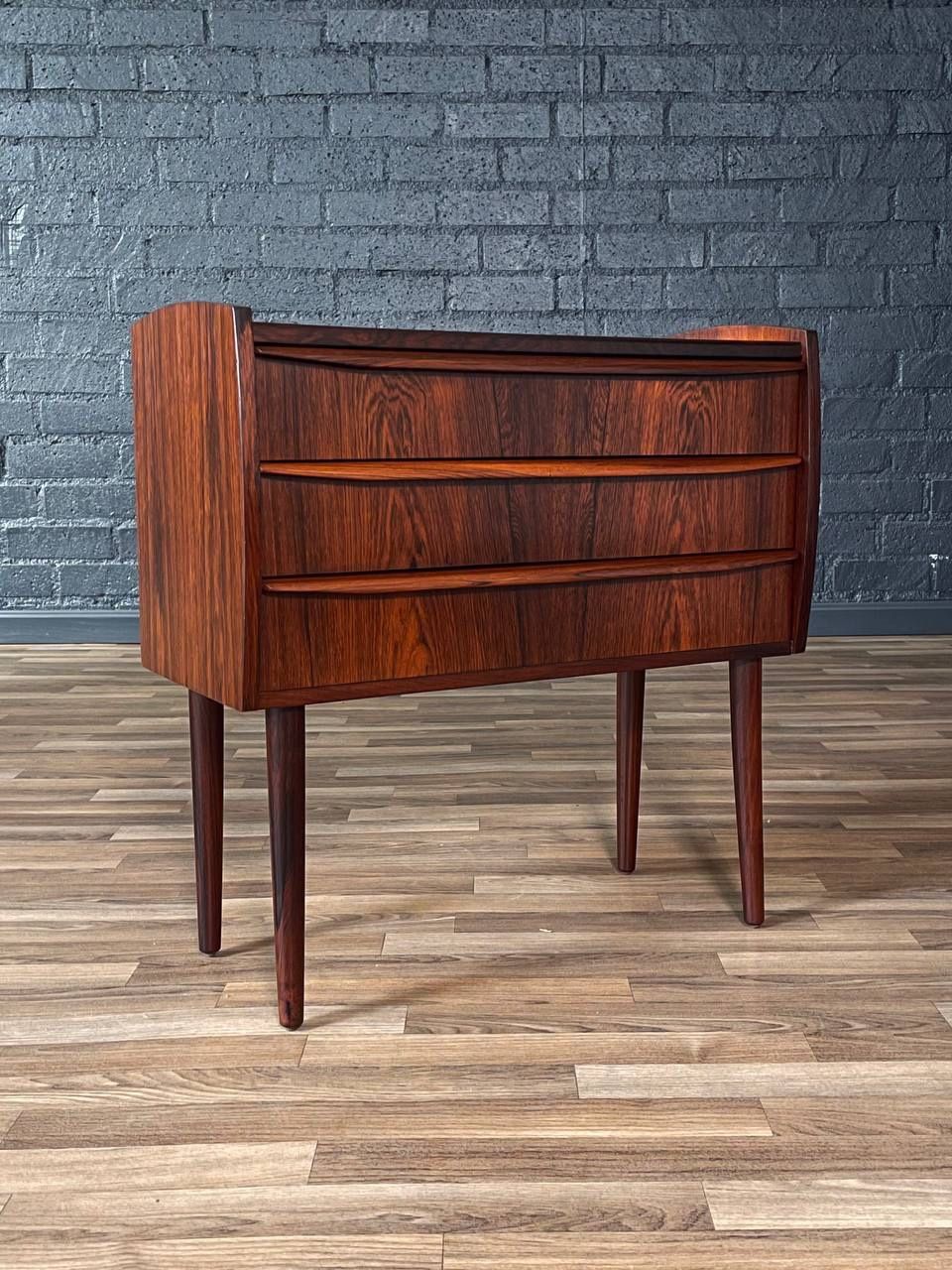 Mid-Century Danish Modern Small Rosewood Dresser or Entry Table, c.1950’s - Delivery Available 