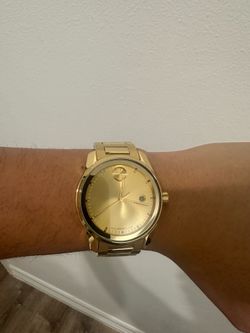 Movado Gold Watch 42mm