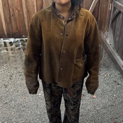 Cowhide Fire Proof Welding Jacket
