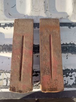 Pair of Heavy-Duty Wood Splitting Wedges