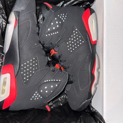 Air Jordan Retro 6 Infared 2019  (100% Authentic)