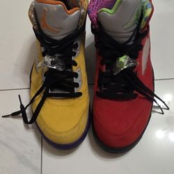 Size 10 - Jordan 5 Retro SE Solar Orange