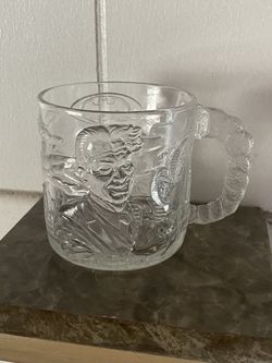 Batman forever glass cup McDonald’s Two Face