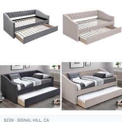 Daybed Twin And Twin Not Including Mattress