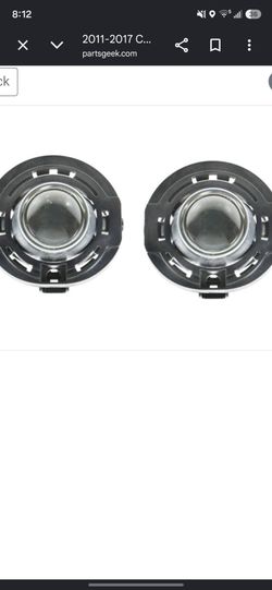 Chysler fog light pair