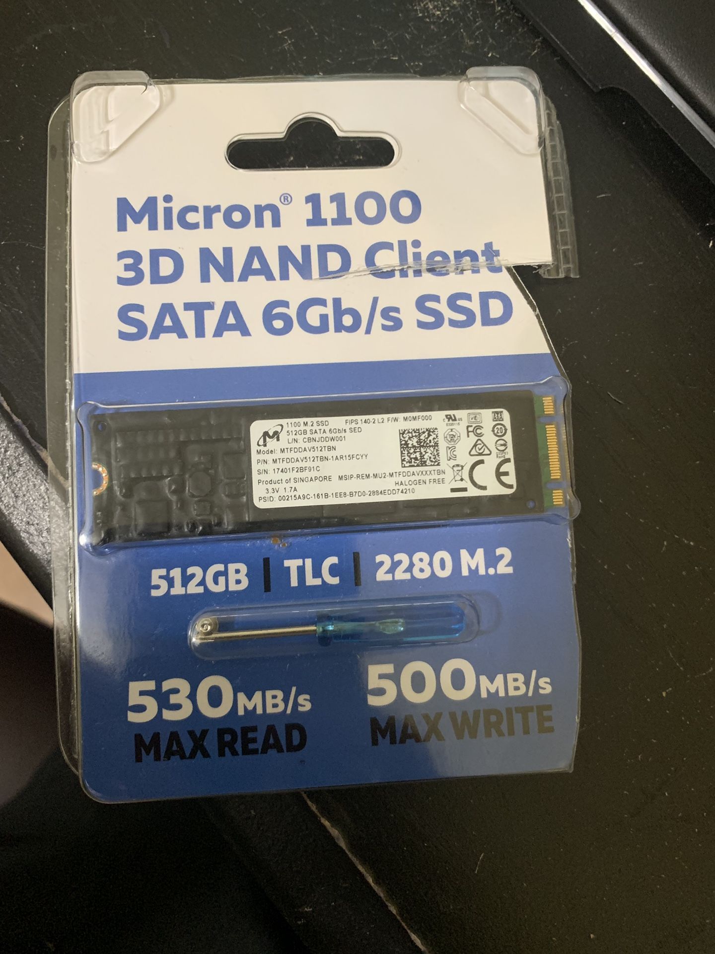 Micron m.2 512gb