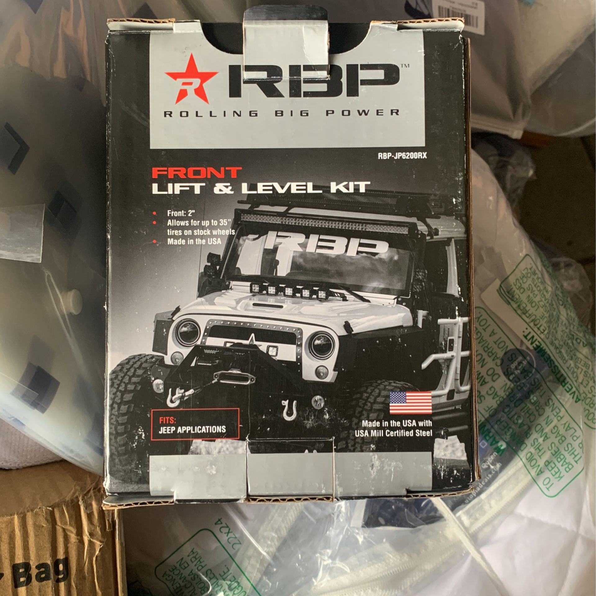 RBP Front Lift Level Kit