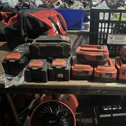 Hilti Battteries 18 And 22v