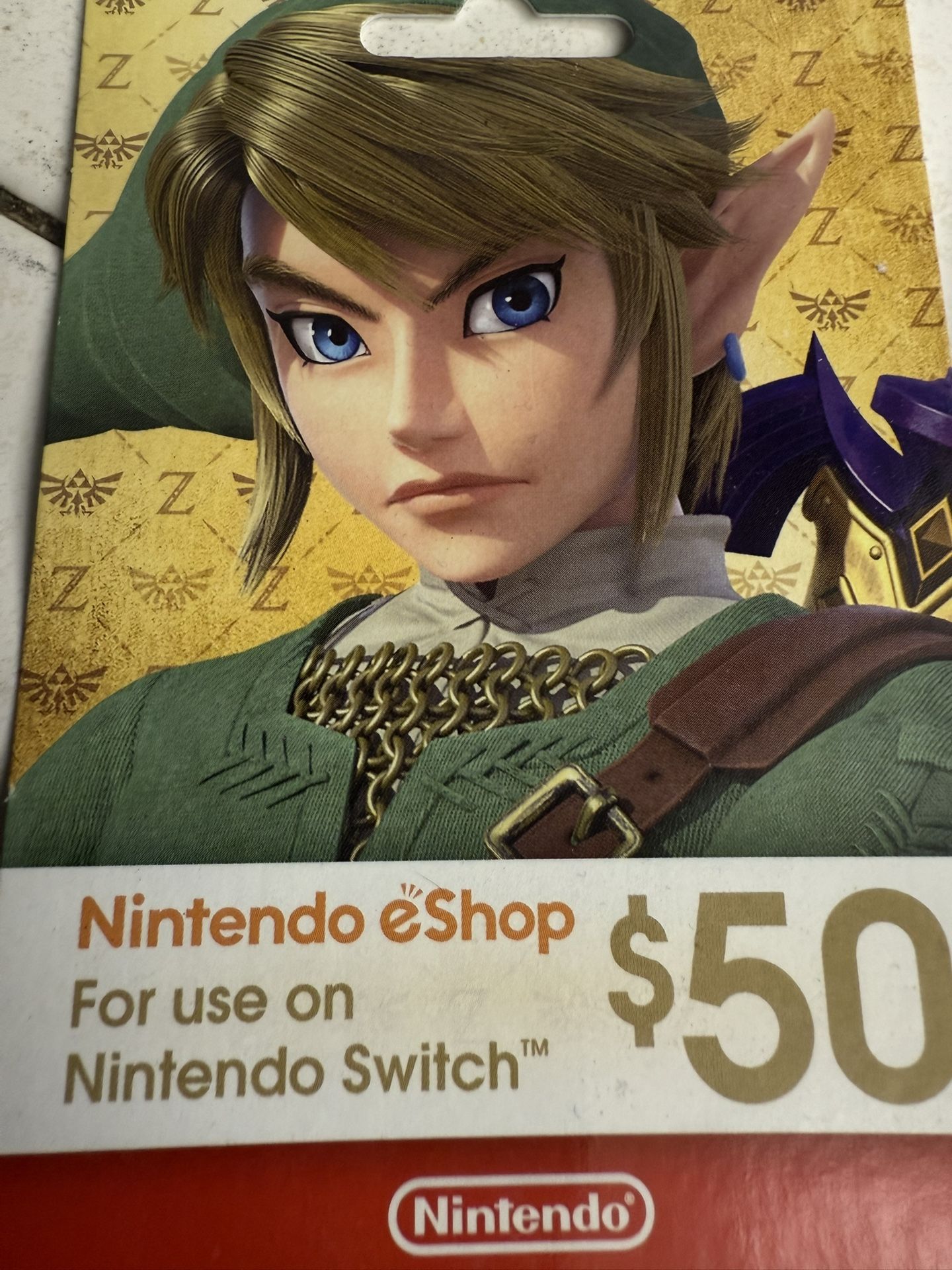 Nintendo Switch $50