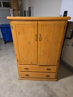 Craftsman Style Wood Dresser