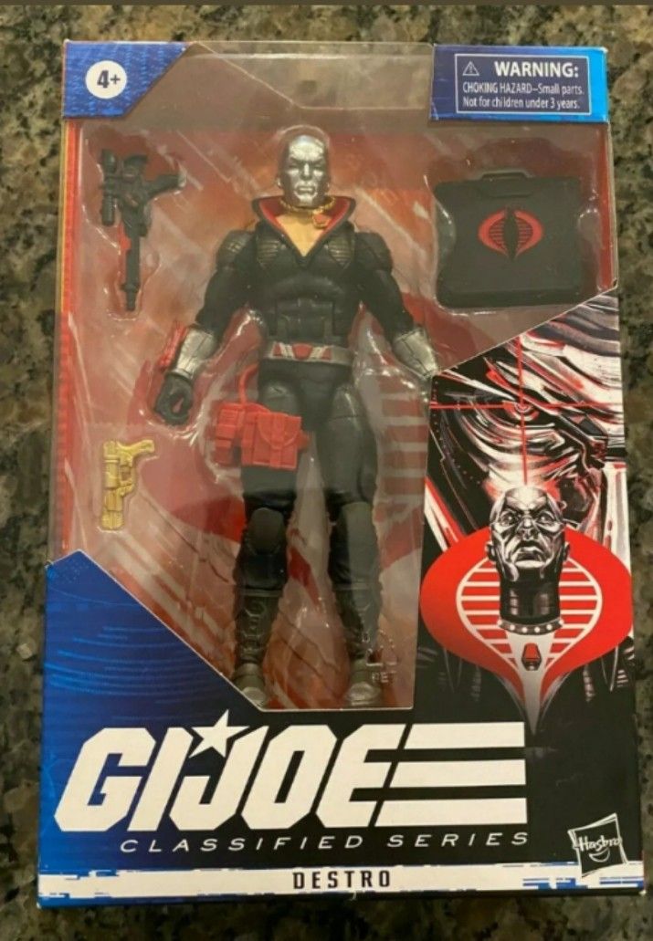 GI Joe Destro 6 Inch Classified Series Collectible Action Figure Toy