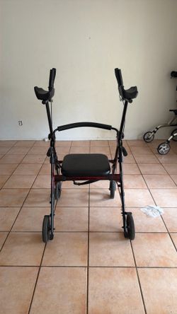 Forearm Rollator Walker with Seat