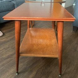 Multilevel Mahogany Table