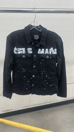 Spark Premium Black Denim Jacket