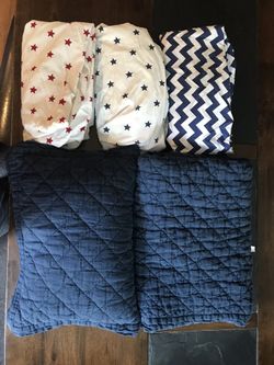 Pottery Barn Crib/Toddler Bedding