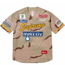 Supreme Chosen One Baseball Jersey Desert Camo