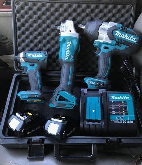 Makita 18 V Cordless Brushless 3pc Kit